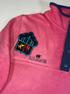 Patagonia Pink Micro D Snap-T Fleece with Allagash Patch (M)