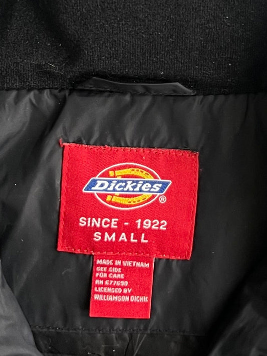 Dickies Since 1922 Puffer Jacket Black Fleece Collar (M)