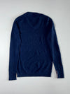Hilfiger Denim | Navy V-Neck Sweater – Flag Logo | (XS/S)