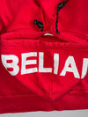 Belial Red Graphic Pullover Hoodie (XL)