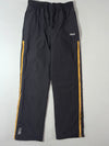 Vintage Fila Black Striped Nylon Track Pants (W:28) (L:42)