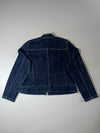 LRL Lauren Jeans Co. Denim Moto Jacket: women's (L)