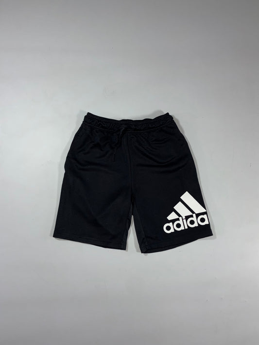 Adidas Performance Big Logo Black Training Shorts (W:26) (L:17)
