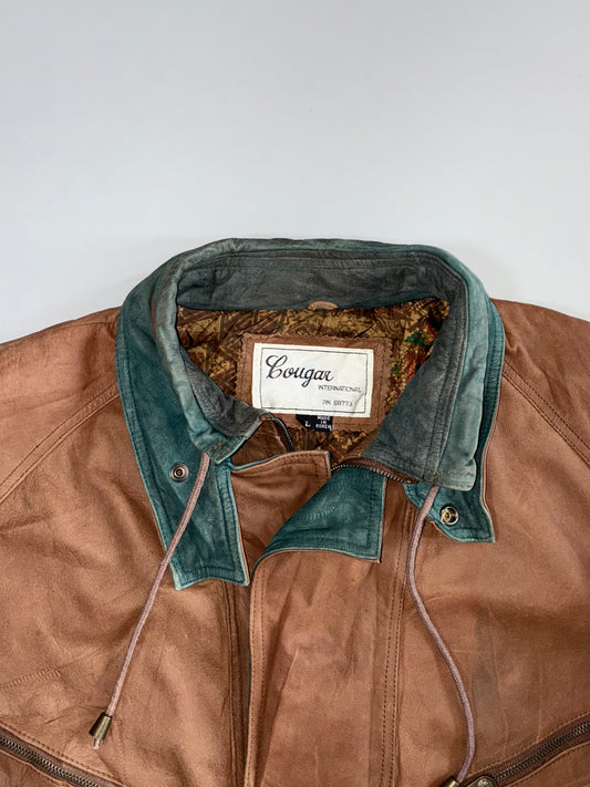 Cougar Premium Original Leather Jacket (XL)