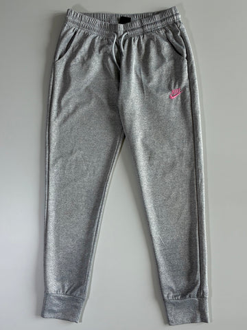 Nike Grey Fleece Jogger Sweatpants Elastic (W:30|L:39)