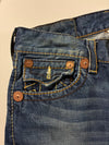 True Religion Ricky Straight Dark Wash Jeans (W:32) (L:38)