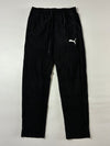 Puma Black Logo Straight-Leg Track Pants (W:31) (L:40)