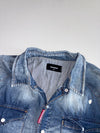 Dsquared2 Distressed Western Denim Shirt Women’s (L)