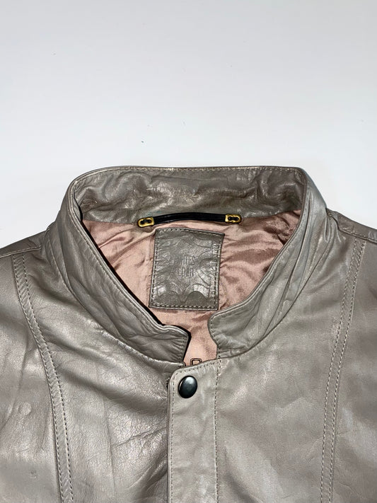 Etches Leather Premium Original Leather Jacket (L)