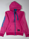 Superdry | Pink Zip Hoodie | (S)