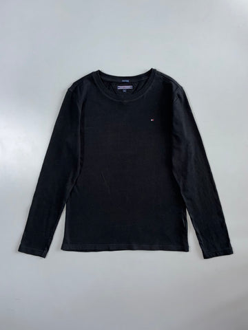 Tommy Hilfiger | Crew Neck L/S Tee | Black | Youth 152 (XS)