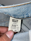 Vintage Levi’s 550 Relaxed Fit Tapered Leg Jeans (W:28 |L:39)