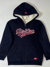 Dickies Sherpa Lined Zip-Up Hoodie – Navy  (XS)