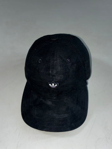 Adidas Originals Trefoil Patch Black Suede Cap (Adjustable)