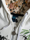 Nippon Blue Japanese Tiger Embroidered Rare Statement Piece (M)