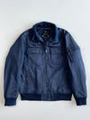 Diverse NYC Navy Multi-Pocket Bomber Jacket (M)