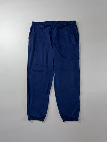 Vintage Nike Navy Blue Nylon Track Pants (W:41) (L:44)