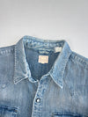 Levi’s Western Pearl Snap Denim Shirt (M)
