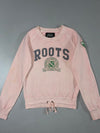 Roots Canada Pink Crewneck Sweatshirt (S)