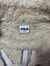 Fila Cream Sherpa Teddy Fleece Zip Jacket – (S)