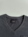 MLB New York Yankees V-Neck Pocket Tee – Tonal Embroidered Logo(L/XL)