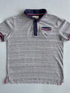 Puma | Heritage Striped Polo Grey | (L)