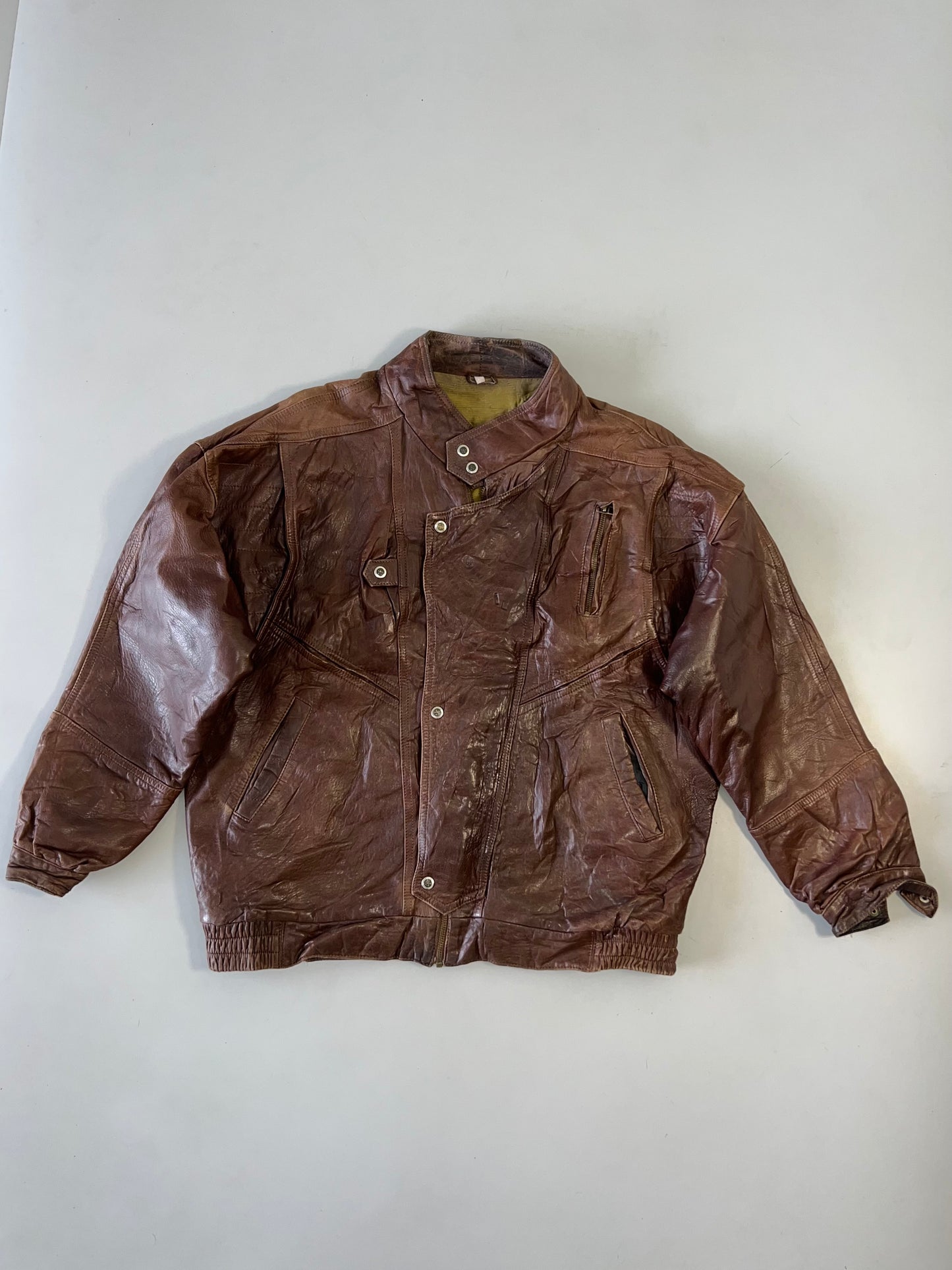 !                                                                                                                                                                                                            Ultra Premium Original Leather Jacket (2XL)