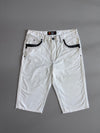 JIZO Japanese Graphic Denim Shorts (W:34) (L:27)