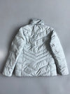 Columbia Puffer Jacket – Light Blue/Grey Print (S)