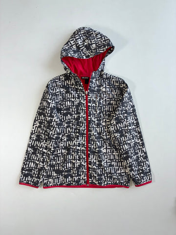 Under Armour All-Over Logo Print Fleece-Lined Hooded Jacket(S)