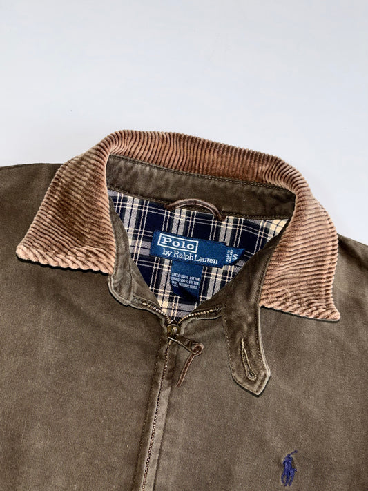 Polo Ralph Lauren Premium Classic Harrington Hard Cotton Jacket (M)