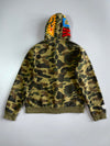 BAPE A Bathing Ape 1st Camo Shark Full Zip Hoodie Green Camo Double Zip (M/L)