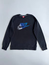 Nike | Black Graphic Crewneck | (M)