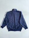 Vintage 90s Adidas Navy & White Chevron Track Jacket – Size (XL)
