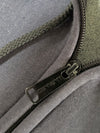 Carhartt Sherpa-Lined Zip Hoodie – Navy, Rugged Outdoor Wear,(S/M)
