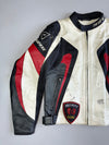 Vintage Dainese Original Pure Italian Leather With Reflective Logo Rack Jacket (M)