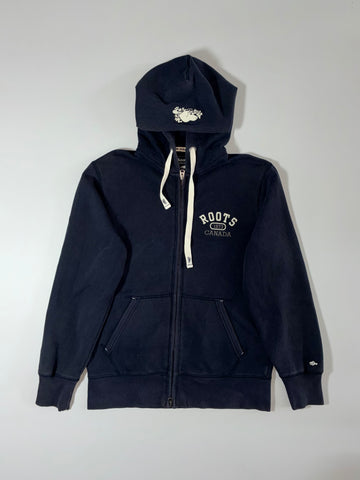 Roots Athletics Canada 1973 Full-Zip Hoodie Navy (M)