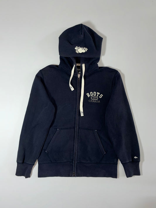 Roots Athletics Canada 1973 Full-Zip Hoodie Navy (M)