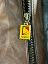 Picasso Art Colourblock Leather Jacket (XL)