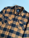 Dickies Buffalo Check Flannel Shirt – Brown/Black(2XL)