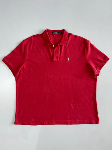 Polo Ralph Lauren Red Pique Polo (2Xl)