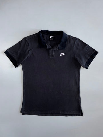 Nike Sportswear Club Polo Shirt in Washed Black (L)