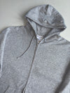 Champion Authentic Heather Grey Zip-Up Hoodie – (2XL/3XL)