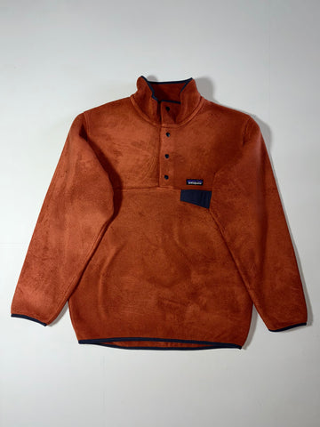 Patagonia Synchilla Snap-T Fleece Pullover – Rust (M)
