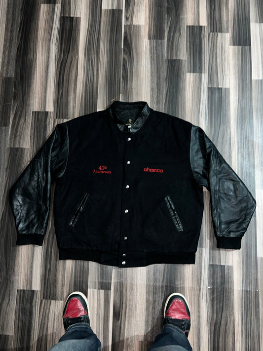 ZUltra Premium Leather Varsity Jacket (L/XL)