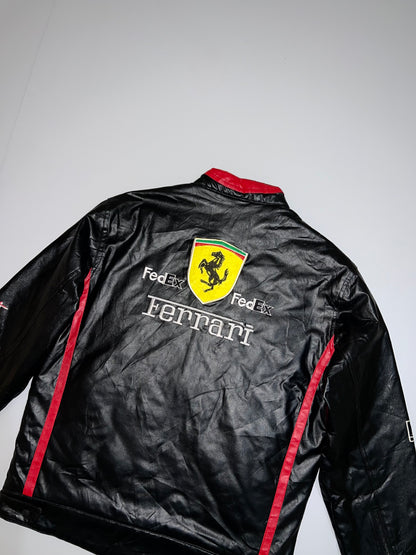 Z F1 Racing Jacket Original Leather Jacket (RARE FIND) (M/L)