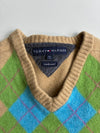 Tommy Hilfiger Lambswool Argyle V-Neck (XS)