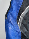 Ixon Blue & Black Racing Leather Jacket (M)