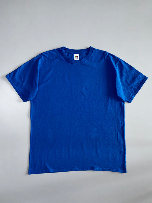 Fruit of the Loom Super Premium Blank T-Shirt Royal Blue (L)
