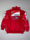 Puma Ducati Corse Red Racing Half-Zip Sweatshirt – Sponsor Patches | (XL)